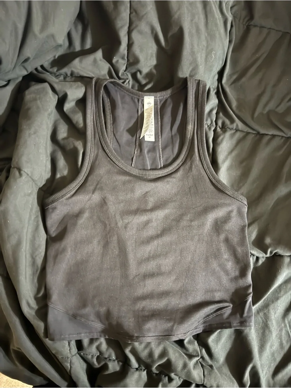 ALO black tank top